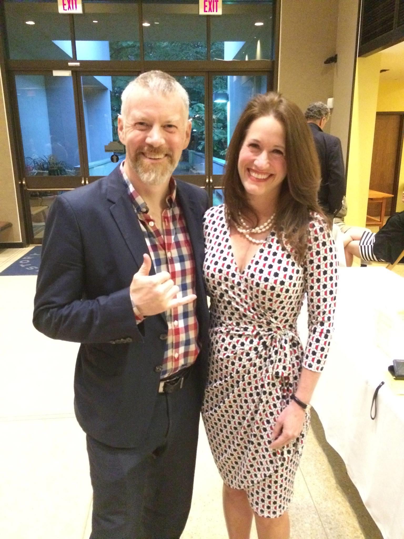 Linda with Ben Foss